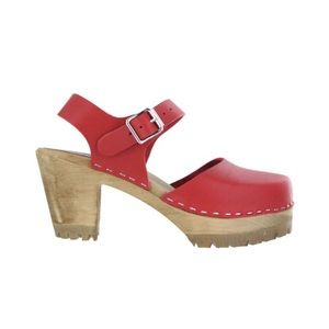Free People MIA Abby Clog - Red - 38